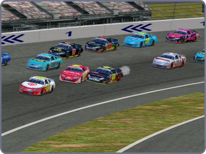 Team-mates collide late after a late-race caution (TS 2)